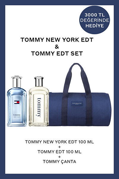 Tommy Hilfiger Tommy New York EDT 100 ml Erkek Parfüm + Tommy EDT 100 ml Erke...