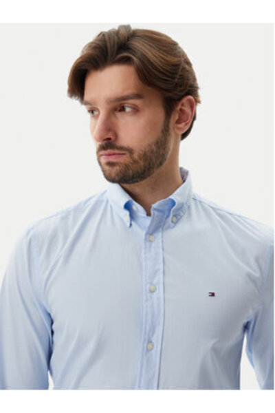Tommy Hilfiger Cămașă bărbătească MW0MW39988 Albastră