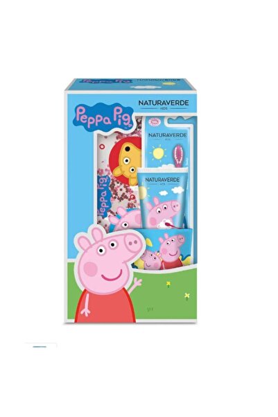 BEAUTY BOUTIQUE Σετ PEPPA με οδοντόκρεμα 75ml + οδοντόβουρτσα + ποτήρι + τσάντα