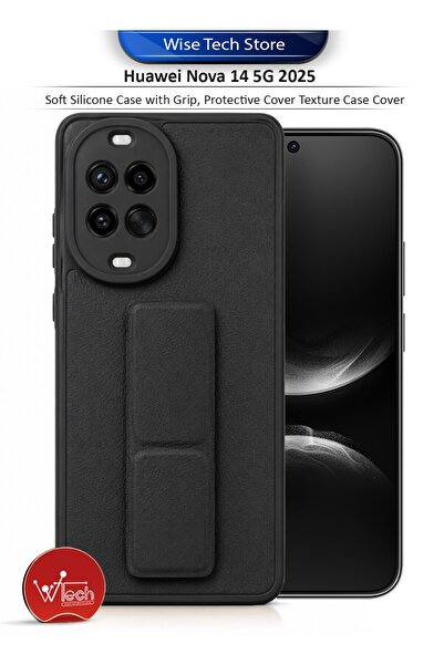 Wtech Huawei Nova 14 5G 2025 Soft Silicone Case with Grip, Protective Cover T...