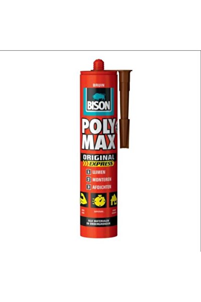 Bison Adeziv și etanșeizant rapid Poly Max Original Express, 425g, maro