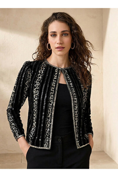 FAV CELESTIAL STIPE OPEN JACKET