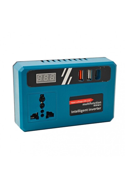 pro tools store romania Invertor multifuncțional 18-21V la 220V, 150W, USB-A,...