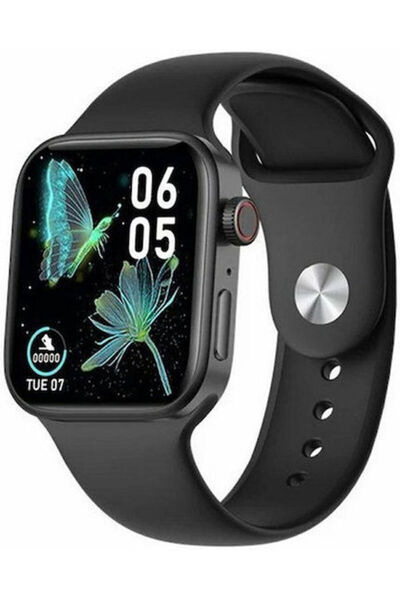 OEM Z36 44mm Έξυπνο ρολόι με μετρητή καρδιακών παλμών (Μαύρο)