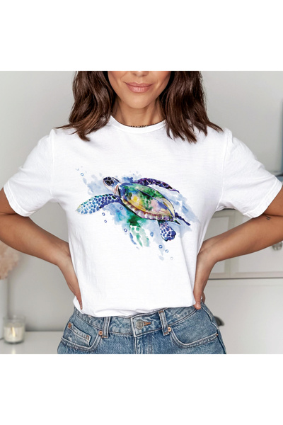 Orielle Tricou Broască Țestoasă Înotătoare