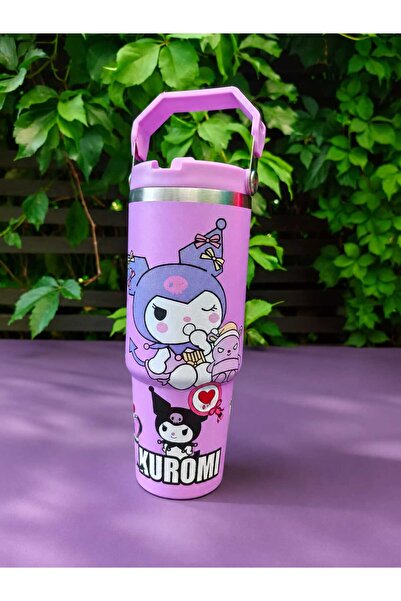 BAM HOME Kuromi Baskılı Çelik Suluk Matara
