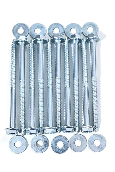Flanşlı Altıgen Torks Başlı Vida Seti - | M7x120mm | 10’lu Paket