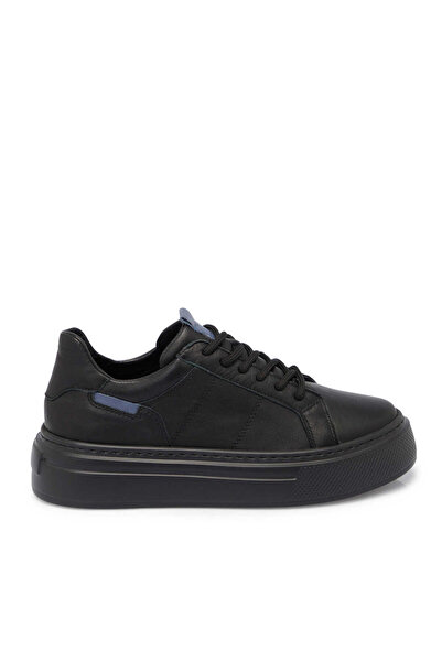 Tergan Siyah Hakiki Deri Kadın Sneaker - K25S1AY68307-A23