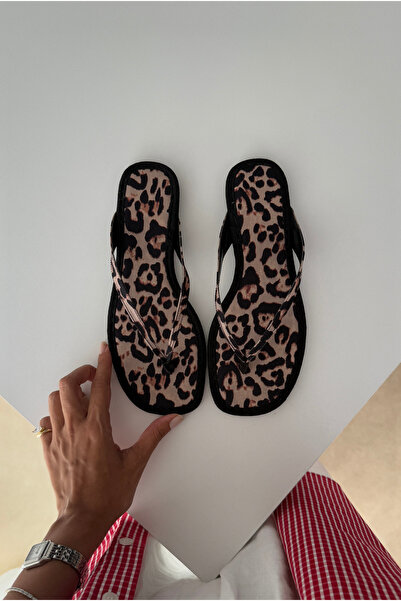 Mupa Shoes Дамски чехли ЛЕОПАРД