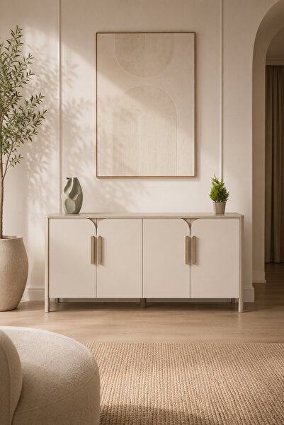 Lisso Home Yonca MDF konsol Kumbeji/Aytaşı 180 x 45 H:80
