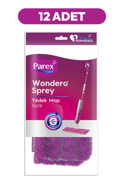 Parex Wondero Sprey Yedek Mop Refil Onikili Paket