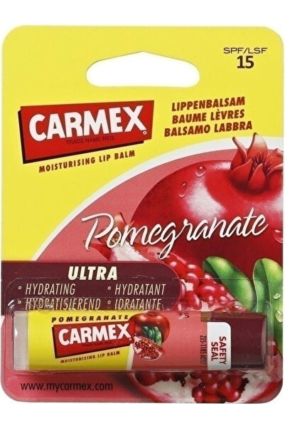 Carmex Lip Care Ultra Βάλσαμο Χειλιών SPF 15 Ρόδι 4.25 γρ.