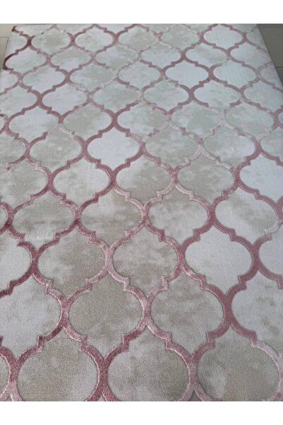 RUG Crea Vizon 9200 Pudra Renk 160 x 230 Akrilik Halı