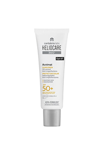 cantabria labs Heliocare 360 Acnimat SPF 50 Face Sunscreen Cream 50 ml