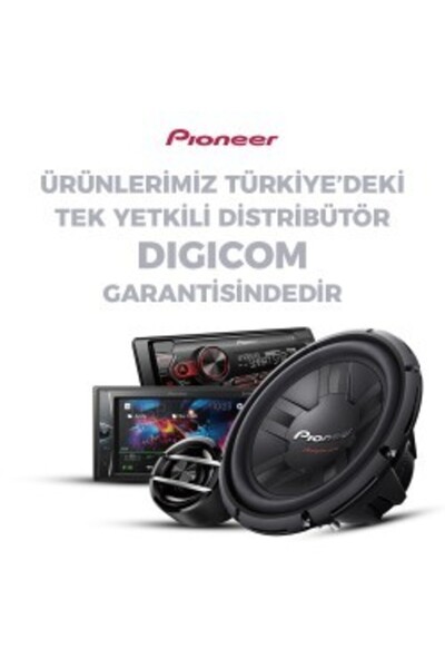 Pioneer MVH-140BT Bluetooth USB li Oto Teyp