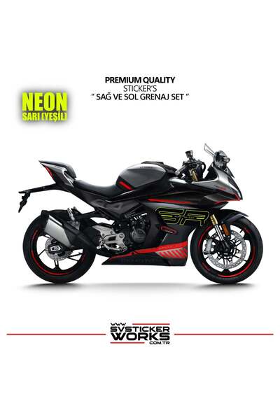 ARONA CFMOTO 450SR ملصق جريناج مجموعة اليسار الأيمن نموذج ملصق ملصق عالي الجودة