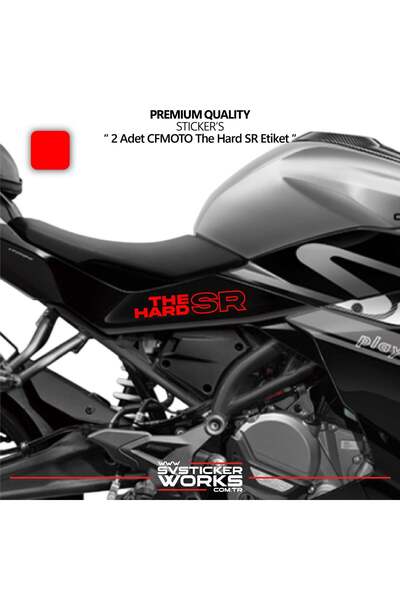 ARONA Cfmoto the hard sr sticker high quality foil 2 pcs sticker decal