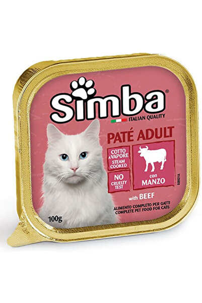 Simba ΓΑΤΟΤΡΟΦΗ PATE 100gr - (ΒΟΔΙΝΟ)