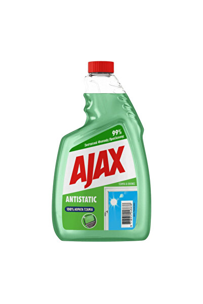 Ajax ΚΑΘΑΡΙΣΤΙΚΟ ΤΖΑΜΙΩΝ 750ml - (ANTISTATIC) (ΑΝΤΑΛΛΑΚΤΙΚΟ)