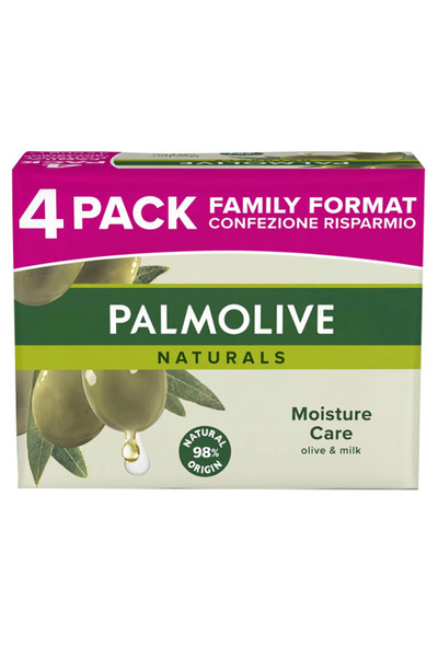 Palmolive ΣΑΠΟΥΝΙ 4x90gr - (OLIVE ΚΑΙ MILK)