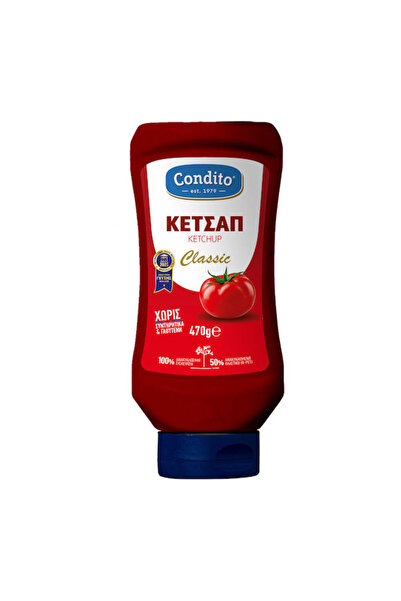 condito KETCHUP 470gr. - (CLASSIC TOP DOWN)