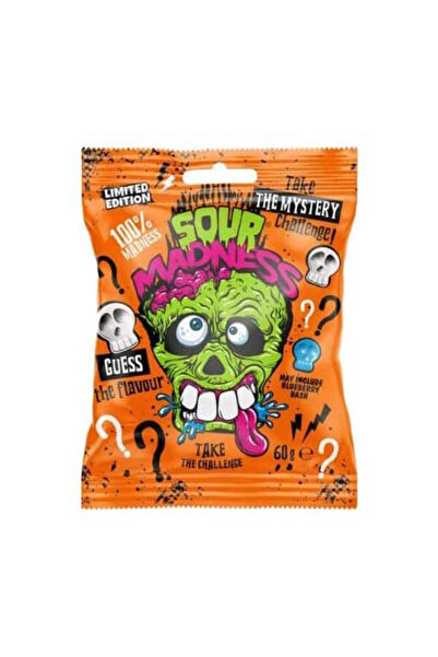 Halloween SOUR MADNESS ΚΑΡΑΜΕΛΕΣ 60gr. - (MYSTERY)