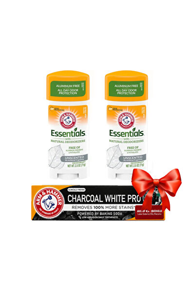 Arm&Hammer Arm & Hammer Essentials Unscented (Kokusuz) Doğal Katı Jel Deodora...