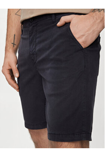 Guess Pantaloni scurți din material textil pentru bărbați M4GD13WG3OA Bleumarin