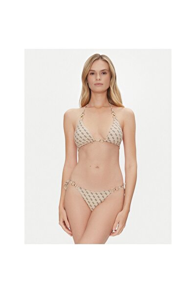 Guess Top de bikini pentru femei E5GJ36KCRL2 Bej