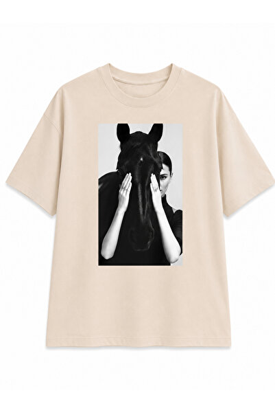 Classy Store Oversized Cotton t-shirt with Printed