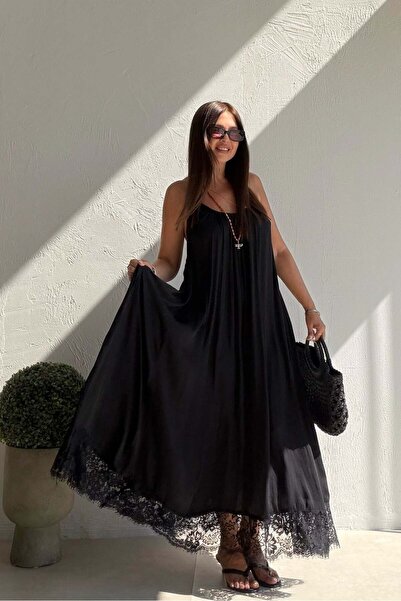 ELVAN TOLON Galina Backless Dress Black