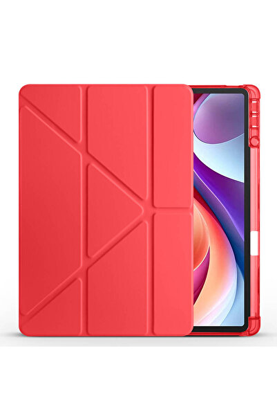 TUROTTO Lenovo Tab M11 TB-330FU TB-330XUİle Uyumlu Katlanır Yatay ve Dikey St...