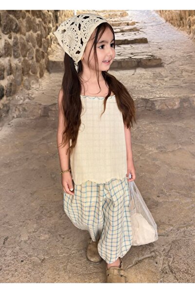 MAMAANDOLAS Pötikare Çift Taraflı Kız Çocuk Takım | Zkids