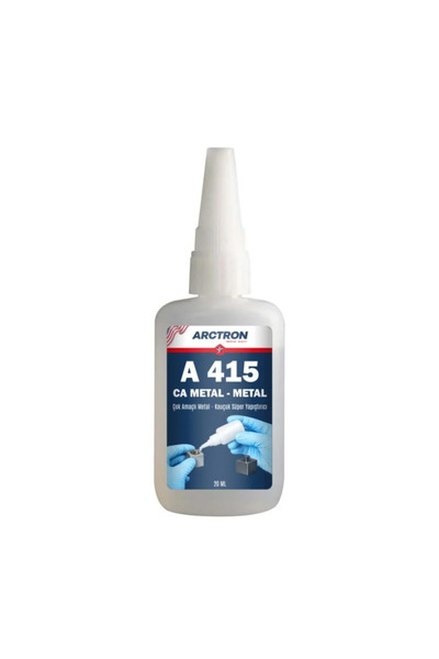 Genel Markalar ARCTRON A 415 Super Glue Metal CA - 20 GR
