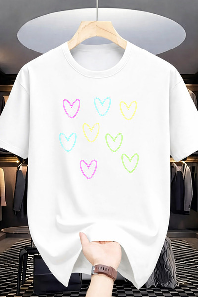 Generic Brand Premium Oversize T-Shirt 100% Cotton Unisex Comfortable Fit Tre...