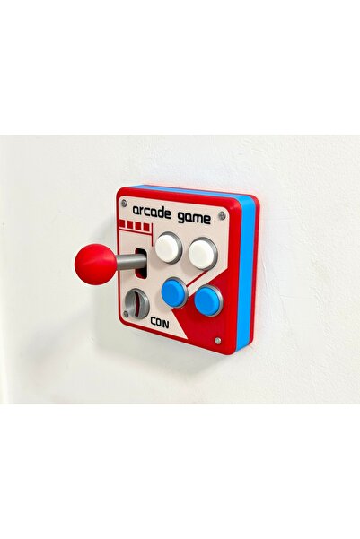 GF3D 3D Baskı Işık Anahtarı Uzatma Kolu – Arcade Oyun Kumandası Tasarımlı Ana...