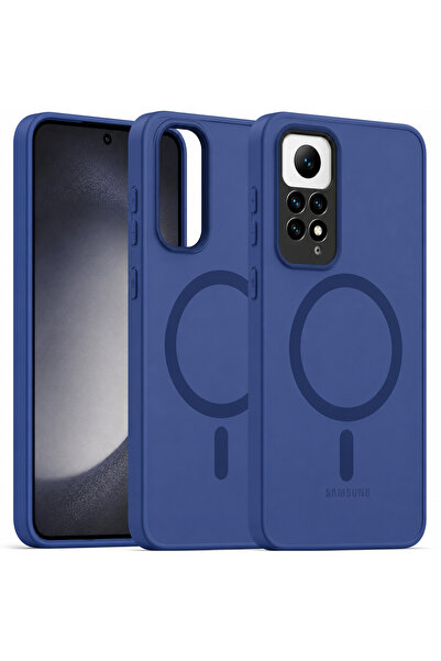 Kipgsm Xiaomi Redmi Note 11/ 12 Pro 4G Uyumlu Kılıf Magsafe Kablosuz Şarj Des...