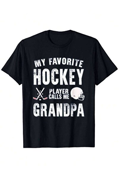45 BPM My Favorite Call Me Grandpa Men' Black With White Text And Player Patt...