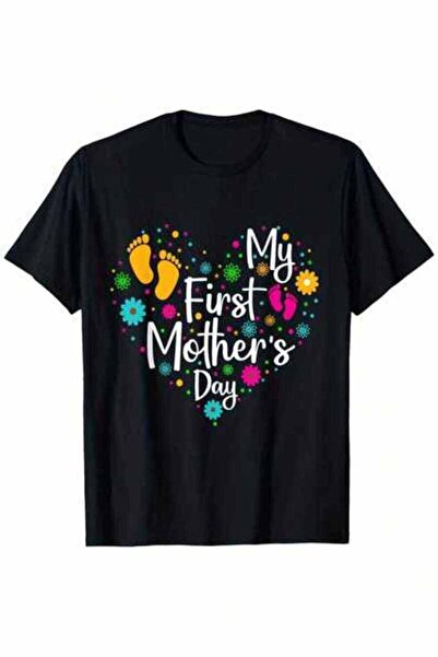 9TAY تي شيرت My Mothers For New Mom لعيد الأم الأول، مريح للارتداء في الهواء ...