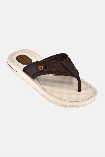 Cartago Men Texas Slip On Slippers, Light Beige