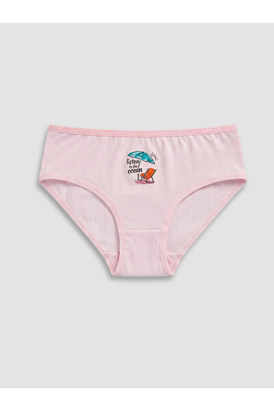 LC Waikiki Printed Girl's Panties Pack of 5