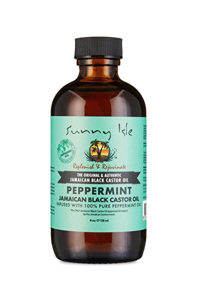 Sunny Isle Jamaican Black Castor Oil with Peppermint 118ml