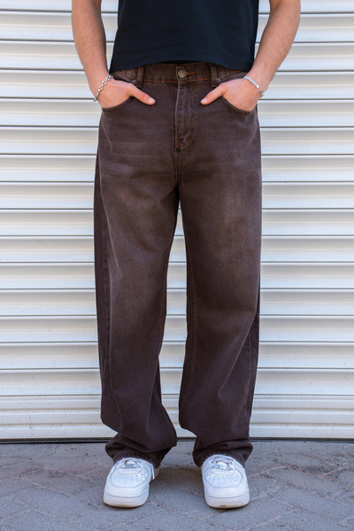 Mocha Baggy Jeans