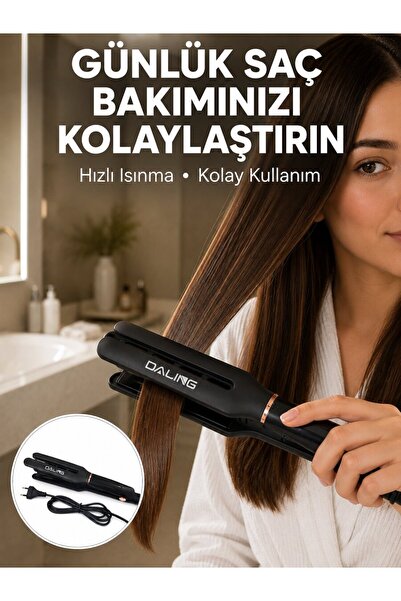 gelalbe Hair Straightener 30 Seconds Warm-Up Lightweight and Portable Design ...