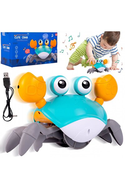 MalPlay Crab interactiv pentru copii cu senzori de miscare, efecte sonore si ...