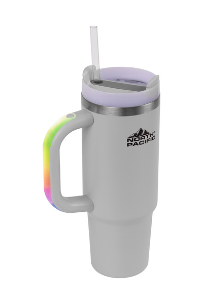 North Pacific LED Işıklı Pipetli Termos - 900 mL