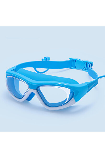 Choice1 blue white Waterproof Children's Swimming Goggles High-definition Ant...