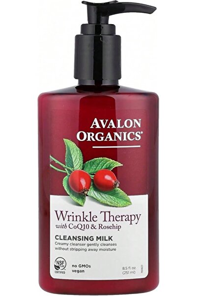 AVALON -ORGANICS CoQ10 FCL CLEANSING MILK 8.5oz