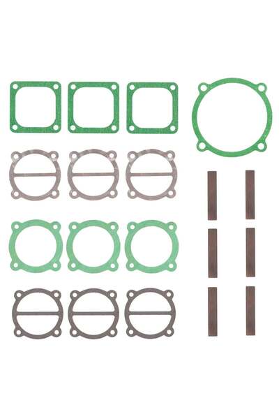 GEKO Set de garnituri pentru compresor de 200 l, 19 elemente, CG80314A