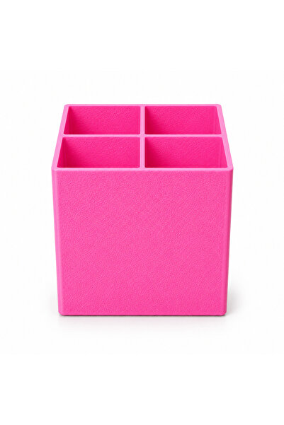 Three Dittle Birds 4-Compartment Desktop Block Pen Holder |   Desktop Organizer